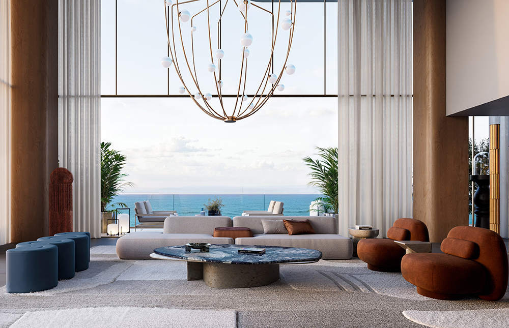 Mondrian Al Marjan Island Beach Residences Bergman Design House Ennismore Gensler